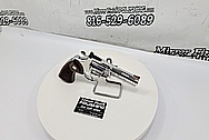 Colt Python .357 Magnum Stainless Steel Gun Parts AFTER Chrome-Like Metal Polishing and Buffing Services - Stainless Steel Polishing - Gun Polishing