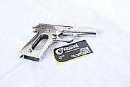 Springfield Armory Model 1911-A1 Stainless Steel Gun / Pistol AFTER Chrome-Like Metal Polishing and Buffing Services / Restoration Services