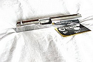 Colt Government Model Stainless Steel Gun / Pistol AFTER Chrome-Like Metal Polishing and Buffing Services / Restoration Services