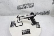 Stainless Steel Rock Island .45 Semi-Auto Gun / Pistol AFTER Chrome-Like Metal Polishing and Buffing Services / Restoration Services - Gun Polishing - Steel Polishing - Pistol Polishing
