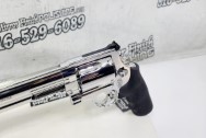 S&W 500 Stainless Steel Revolver Smith & Wesson 500 Revolver AFTER Chrome-Like Metal Polishing and Buffing Services / Restoration Services - Gun Polishing - Steel Polishing - Pistol Polishing