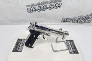 Beretta 92FS Semi-Auto Gun / Pistol AFTER Chrome-Like Metal Polishing and Buffing Services / Restoration Services - Stainless Steel Polishing Services - Gun / Pistol Polishing Service