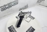 Beretta 92FS Semi-Auto Gun / Pistol AFTER Chrome-Like Metal Polishing and Buffing Services / Restoration Services - Stainless Steel Polishing Services - Gun / Pistol Polishing Service