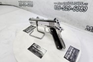 Colt MKIV 70 Series Government Model Semi-Auto Gun / Pistol AFTER Chrome-Like Metal Polishing and Buffing Services / Restoration Services - Stainless Steel Polishing Services - Gun / Pistol Polishing Service