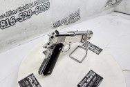 Colt MKIV 70 Series Government Model Semi-Auto Gun / Pistol AFTER Chrome-Like Metal Polishing and Buffing Services / Restoration Services - Stainless Steel Polishing Services - Gun / Pistol Polishing Service