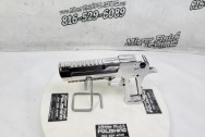 Desert Eagle .50 Caliber Semi-Auto Gun / Pistol AFTER Chrome-Like Metal Polishing and Buffing Services / Restoration Services - Stainless Steel Polishing Services - Gun / Pistol Polishing Service