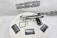 Colt Combat Elite .45 Auto Series 80 Stainless Steel Gun / Firearm AFTER Chrome-Like Metal Polishing - Stainless Polishing - Gun Polishing- Stainless Steel Polishing Service