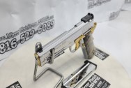 Sig Sauer 1911 9mm Stainless Steel Gun / Pistol AFTER Chrome-Like Metal Polishing - Aluminum Polishing - Gun Polishing Service - Pistol Polishing Service