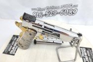 Sig Sauer 1911 9mm Stainless Steel Gun / Pistol AFTER Chrome-Like Metal Polishing - Aluminum Polishing - Gun Polishing Service - Pistol Polishing Service