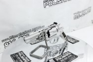 Ruger GP100 .357 Magnum 7 Shot Stainless Steel Gun / Revolver AFTER Chrome-Like Metal Polishing | Gun Polishing | Stainless Steel Polishing Services