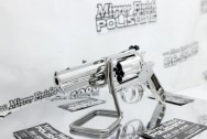 Ruger GP100 .357 Magnum 7 Shot Stainless Steel Gun / Revolver AFTER Chrome-Like Metal Polishing | Gun Polishing | Stainless Steel Polishing Services