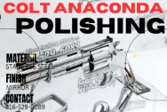 Colt Anaconda .44 Magnum Stainless Steel Gun / Revolver AFTER Chrome-Like Metal Polishing | Gun Polishing | Stainless Steel Polishing Services