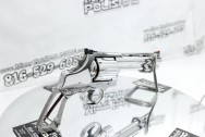 Colt Anaconda .44 Magnum Stainless Steel Gun / Revolver AFTER Chrome-Like Metal Polishing | Gun Polishing | Stainless Steel Polishing Services