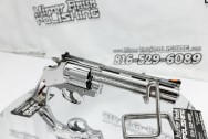 Colt Anaconda .44 Magnum Stainless Steel Gun / Revolver AFTER Chrome-Like Metal Polishing | Gun Polishing | Stainless Steel Polishing Services
