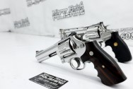 Colt Anaconda .44 Magnum & Ruger 629 Classic .44 Magnum Stainless Steel Guns / Revolvers AFTER Chrome-Like Metal Polishing | Gun Polishing | Stainless Steel Polishing Services