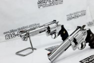 Colt Anaconda .44 Magnum & Ruger 629 Classic .44 Magnum Stainless Steel Guns / Revolvers AFTER Chrome-Like Metal Polishing | Gun Polishing | Stainless Steel Polishing Services