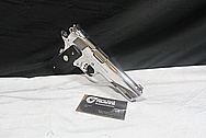 Colt Gold Cup Trophy 1911 .45 Auto Stainless Steel Gun Parts AFTER Chrome-Like Metal Polishing and Buffing Services / Restoration Services 