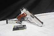 Sig Sauer C3 Grip Laser 1911 .45 Auto Stainless Steel / Aluminum Frame Gun Parts AFTER Chrome-Like Metal Polishing and Buffing Services / Restoration Services 