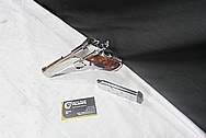 Sig Sauer C3 Grip Laser 1911 .45 Auto Stainless Steel / Aluminum Frame Gun Parts AFTER Chrome-Like Metal Polishing and Buffing Services / Restoration Services 