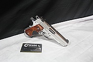 Sig Sauer C3 Grip Laser 1911 .45 Auto Stainless Steel / Aluminum Frame Gun Parts AFTER Chrome-Like Metal Polishing and Buffing Services / Restoration Services 
