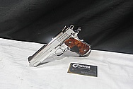 Sig Sauer C3 Grip Laser 1911 .45 Auto Stainless Steel / Aluminum Frame Gun Parts AFTER Chrome-Like Metal Polishing and Buffing Services / Restoration Services 