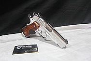 Sig Sauer C3 Grip Laser 1911 .45 Auto Stainless Steel / Aluminum Frame Gun Parts AFTER Chrome-Like Metal Polishing and Buffing Services / Restoration Services 