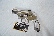 Steel .44 Magnum Gun Revolver AFTER Chrome-Like Metal Polishing and Buffing Services / Restoration Services