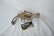 Steel .44 Magnum Gun Revolver AFTER Chrome-Like Metal Polishing and Buffing Services / Restoration Services