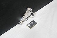 Colt MKIV Gun Frame and Slide AFTER Chrome-Like Metal Polishing and Buffing Services / Resoration Services