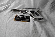 Stainless Steel AMT Auto Gun / Pistol AFTER Chrome-Like Metal Polishing and Buffing Services / Restoration Services / Sandblasting Services