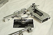 METAL POLISHING - TAURUS PT99 SLIDER, TRIGGER, ETC - CHROME POLISHING