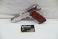 LLAMA 45 Cal Gun / Pistol AFTER Chrome-Like Metal Polishing and Buffing Services / Restoration Service