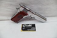 LLAMA 45 Cal Gun / Pistol AFTER Chrome-Like Metal Polishing and Buffing Services / Restoration Service
