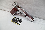 LLAMA 45 Cal Gun / Pistol AFTER Chrome-Like Metal Polishing and Buffing Services / Restoration Service