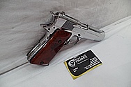 LLAMA 45 Cal Gun / Pistol AFTER Chrome-Like Metal Polishing and Buffing Services / Restoration Service