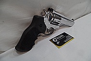 Stainless steel .357 Magnum Ruger GP 100 Gun / Pistol AFTER Chrome-Like Metal Polishing and Buffing Services / Restoration Service