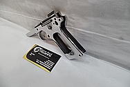 Colt Gold Cup Trophy 1911 Stainless Steel Semi - Automatic Gun AFTER Chrome-Like Metal Polishing and Buffing Services / Restoration Service