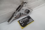 Colt MKIV 1911 Series 80 Stainless Steel Semi - Automatic Gun AFTER Chrome-Like Metal Polishing and Buffing Services / Restoration Service