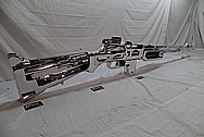 World War II Browning Automatic Training Rifle (BAR) Gun Parts / Barrle AFTER Chrome-Like Metal Polishing and Buffing Services / Restoration Service