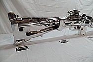 World War II Browning Automatic Training Rifle (BAR) Gun Parts / Barrle AFTER Chrome-Like Metal Polishing and Buffing Services / Restoration Service