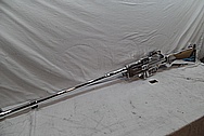 World War II Browning Automatic Training Rifle (BAR) Gun Parts / Barrle AFTER Chrome-Like Metal Polishing and Buffing Services / Restoration Service