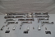 Aluminum AR - 15 Semi Automatic Rifle AFTER Chrome-Like Metal Polishing and Buffing Services / Restoration Service