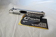 Stainless Steel Gun Slide AFTER Chrome-Like Metal Polishing and Buffing Services / Restoration Service