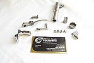 Stainless Steel Semi Automatic Gun Barrel, and Other Pieces AFTER Chrome-Like Metal Polishing and Buffing Services