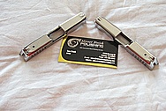 Stainless Steel Semi Automatic Gun Slide AFTER Chrome-Like Metal Polishing and Buffing Services