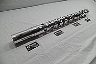 World War II Machine Gun Parts / Barrle AFTER Chrome-Like Metal Polishing and Buffing Services / Restoration Service