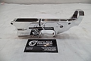 Cobalt Kinetics Aluminum AR-15 Gun Parts AFTER Chrome-Like Metal Polishing and Buffing Services / Restoration Service