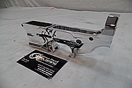 Cobalt Kinetics Aluminum AR-15 Gun Parts AFTER Chrome-Like Metal Polishing and Buffing Services / Restoration Service