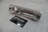 Cobalt Kinetics Aluminum AR-15 Gun Parts AFTER Chrome-Like Metal Polishing and Buffing Services / Restoration Service