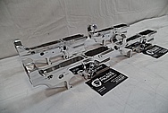 Cobalt Kinetics Aluminum AR-15 Gun Parts AFTER Chrome-Like Metal Polishing and Buffing Services / Restoration Service